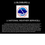 |-| Bloxburg National Weather Service |-|