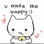 you make me happy :D