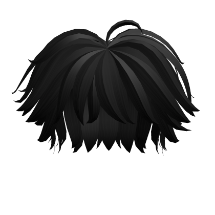 Black Messy Boy Hair