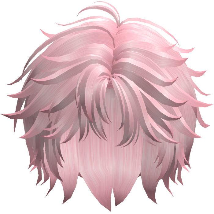 Pink Messy Wolfcut