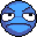 It's just goofy blue