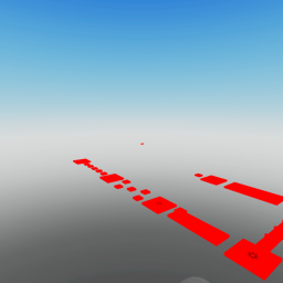 short neon red obby!!! (hard mode)