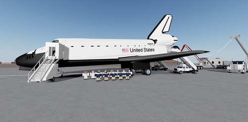 (NASA) The Space Shuttle Landing Simulator