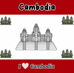 The king of land Cambodia