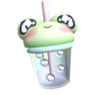 Kawaii Frog Boba