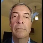Cart Ride Into Nigel Farage