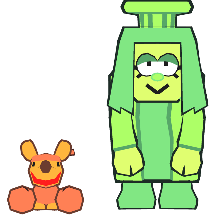 Orange Green Shoulder Pal - DELTARUNE