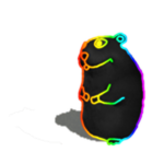 Rainbow Cartoony Chomik