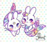 Mermaid bunny’s