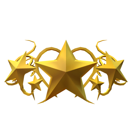Gold Star Sigil Crown Roblox item