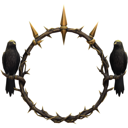 Gold Crow Halo