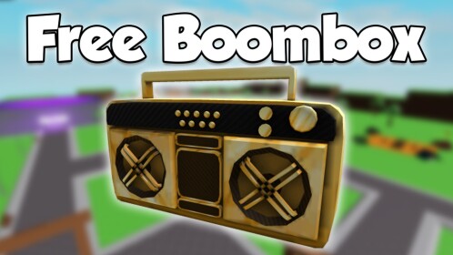 🌟 Free Boombox/Radio 🌟