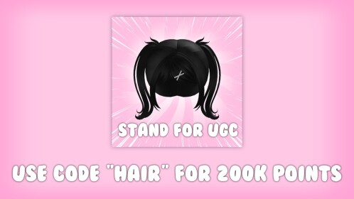 [FREE UGC] ❤️ Stand for UGC!