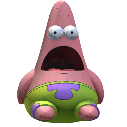 Funny Pat Sponge Bob Backpack 3.0