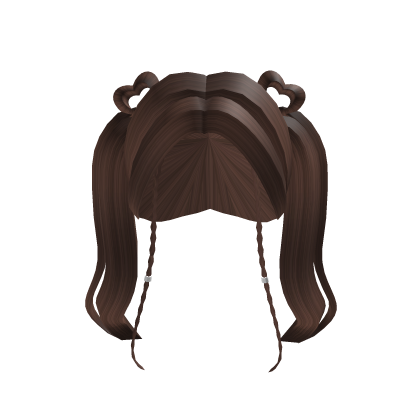 Y2K Heart Bun Ponytails Roblox item