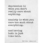 Depression & Anxiety 💔