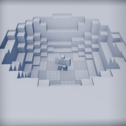 The block circle. ASMR