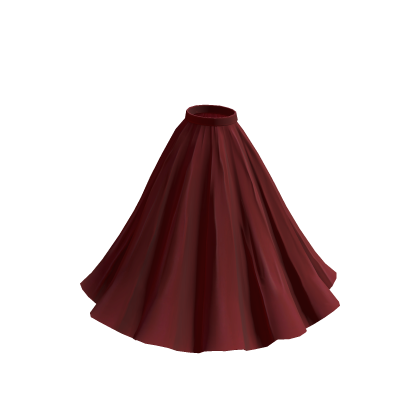 Long Flowy Skirt Red Roblox