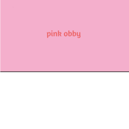 Pink obby !