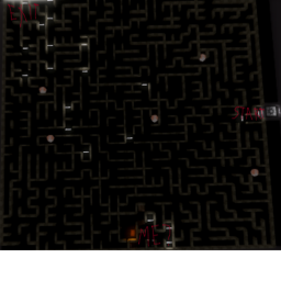 Scary Maze Game with not so scary monsters