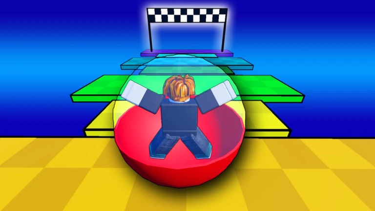 Obby But You're In a Ball | ROBLOX