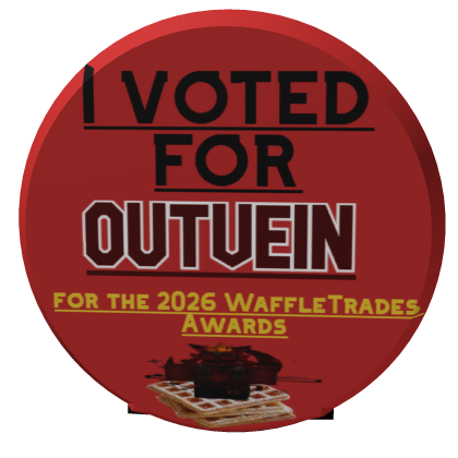 "I Voted Outvein for the Waffle Awards 2026" - Pin