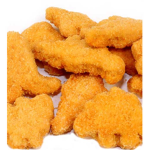 Doin chicken Nuggies