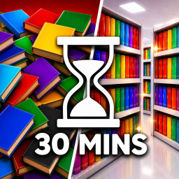 [SOON!] Clean The Library 📖 icon