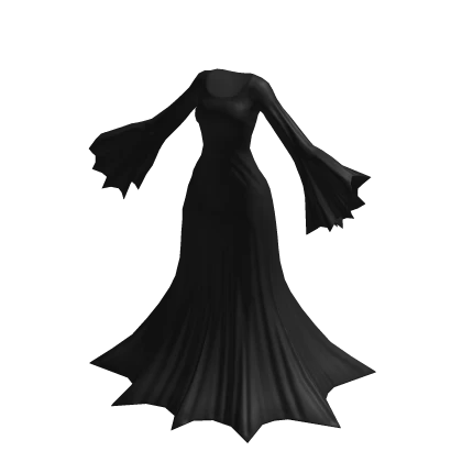 black dress pants for juniors Gothic Bat Wing Sleeves Dress – ROCK 'N DOLL main image 0