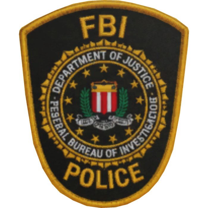 BLF™ Patch - FBI Police [LEFT]