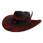 Crimson Cowboy Hat