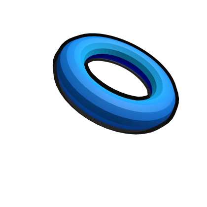 Blue Cartoony Ring
