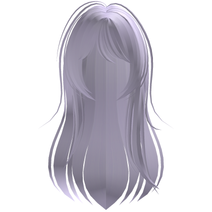 yuki long vampire anime hair in light purple Roblox item