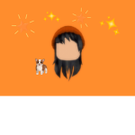 Puppy and stars