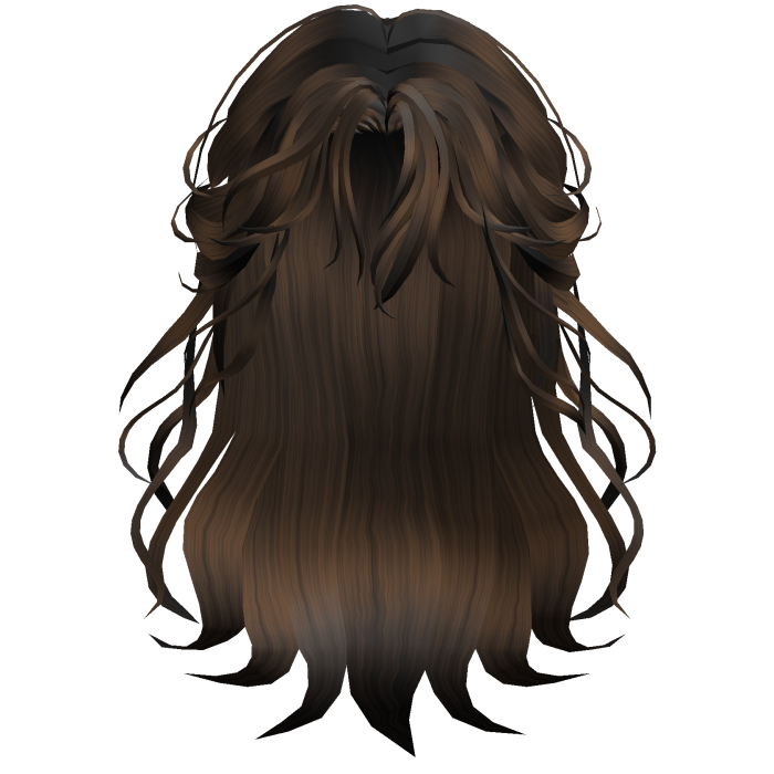 Brown Curtain Bangs