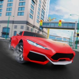 Racers car icon