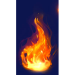 The flame in my eye
