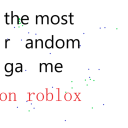 the most random game on roblox