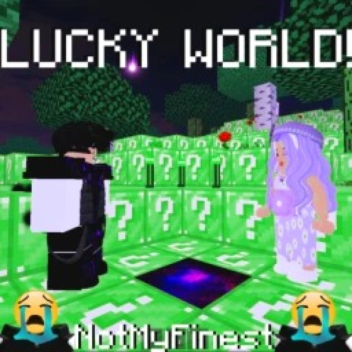 ⛏️Lucky World! 💚 (EMERALD LUCKY BLOCKS!) official Roblox game thumbnail