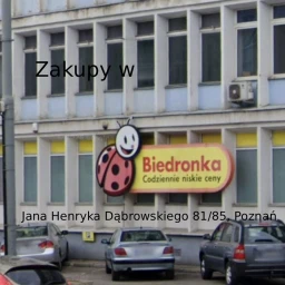 Zakupy w Biedronce Jana Henryka Dąbrowskiego 81/85 icon