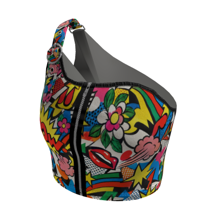 FS - Pop Graffiti Croptop