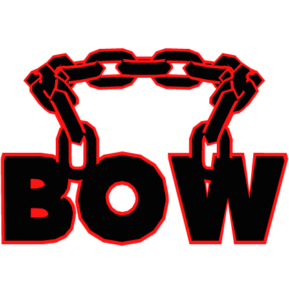 Cartoony Red Bow Chain Roblox item