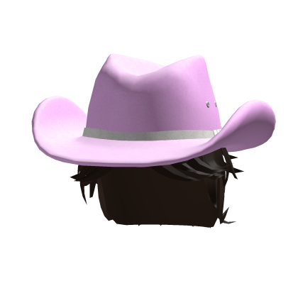 Messy Hair + Cowboy Hat
