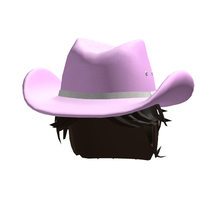 Messy Hair + Cowboy Hat