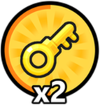 Double Keys Roblox game pass icon