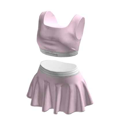Pleated tennis skirt 3d outlet