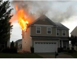 watch a house burn down