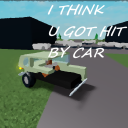 I think train hit ur car!