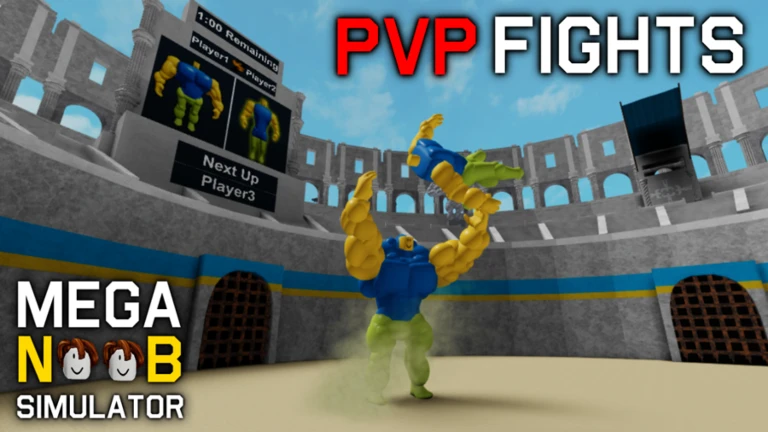More About Mega Noob Simulator, Image source: Roblox.com