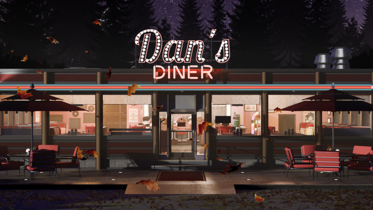 Dan's Diner FALL UPDATE game artwork